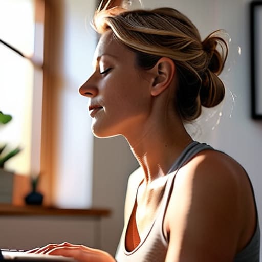 Relieve Neck Tension at Work and Find Your Calm