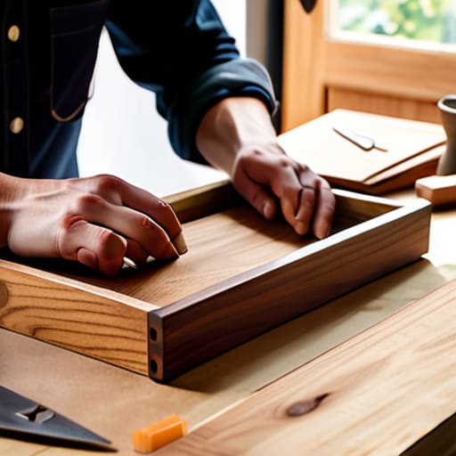 The Ultimate Desk Organizer wooden DIY project.