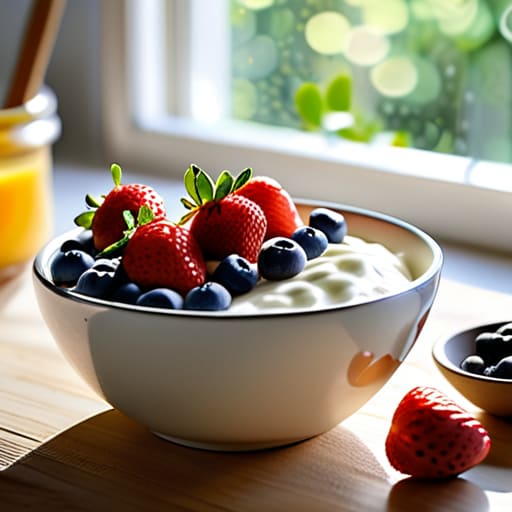 Greek Yogurt with a Berry Boost.