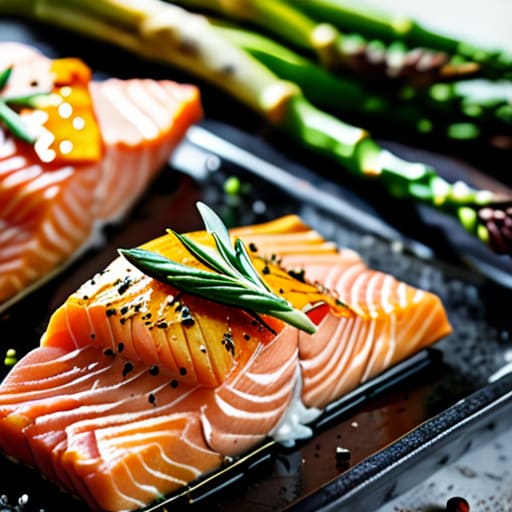 Sheet Pan Sundays for Busy Professionals salmon.