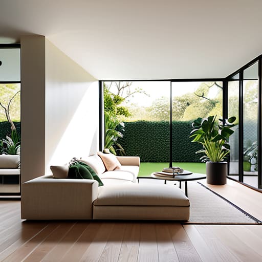 Using Mirrors for Depth to Invite Calm.