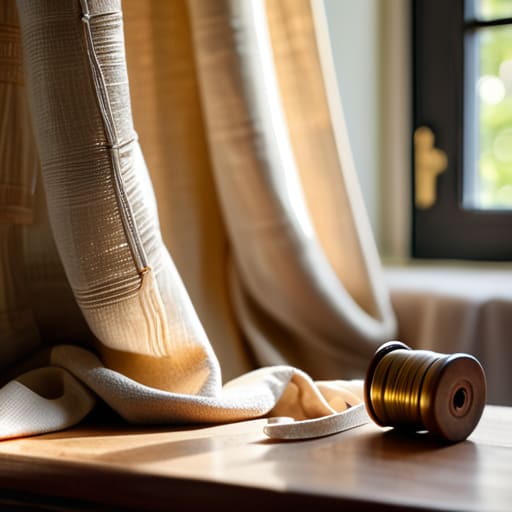 Handmade curtains, Bringing It All Home.