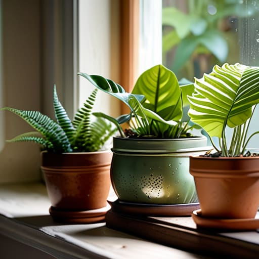 Cultivating Your Own Corner of Calm planters.