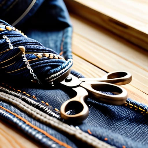 Mending Your Way Forward with denim repair.