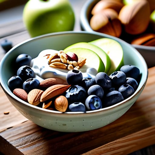 Nutritious healthy snacks that keep you full.