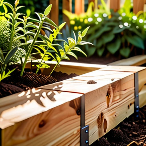 How to build a raised garden bed.