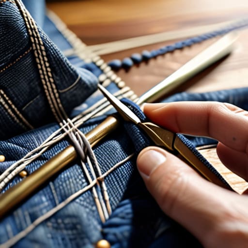 Guide on how to mend clothes.