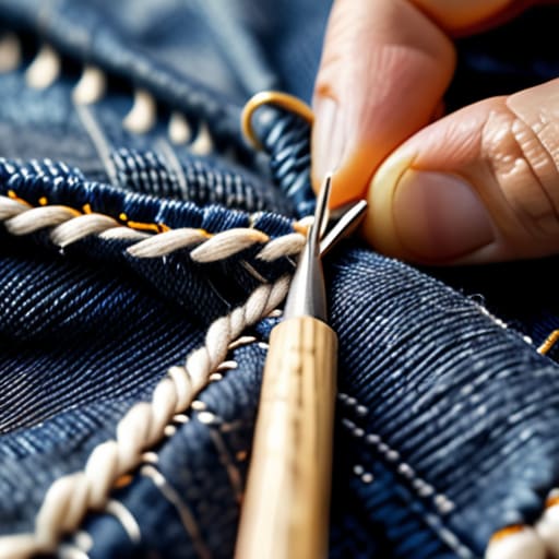 Learn how to patch jeans effectively.