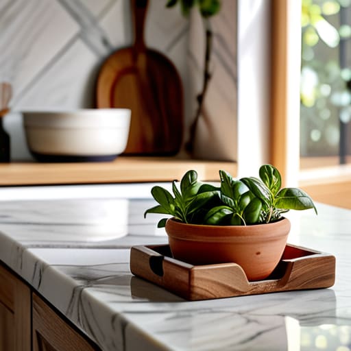 Clutter-free kitchen organization ideas for counters.
