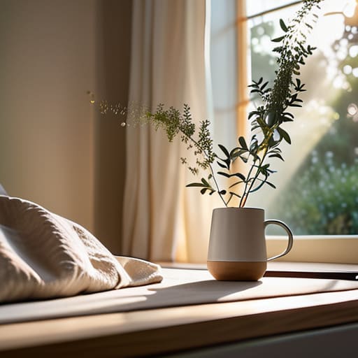 Morning routine for wellness for a healthier day.